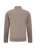 Paul & Shark Aliseo zip-up panelled sweater