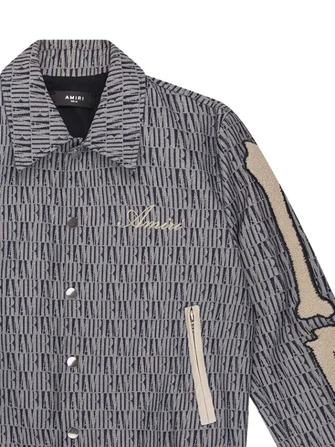 AMIRI jacquard Bones bomber jacket
