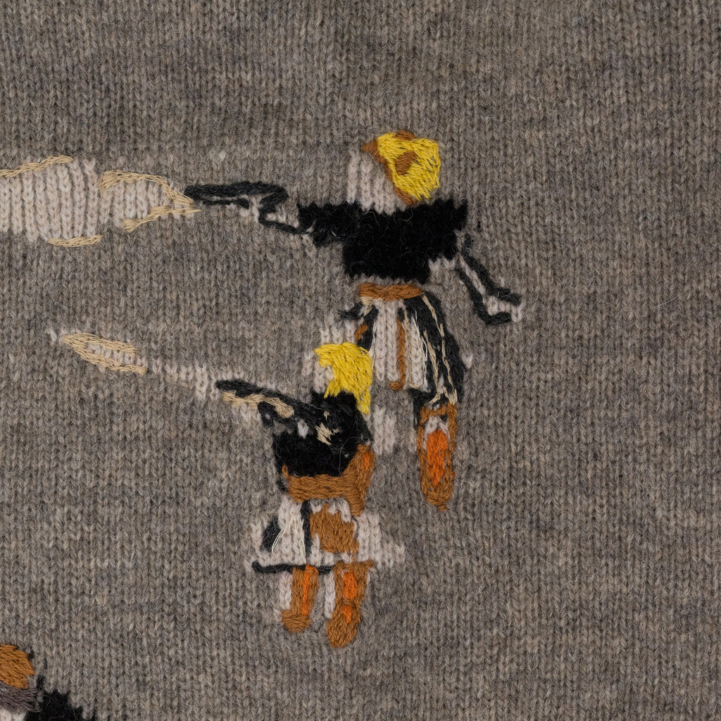 Grey Come Live With Me Sweater