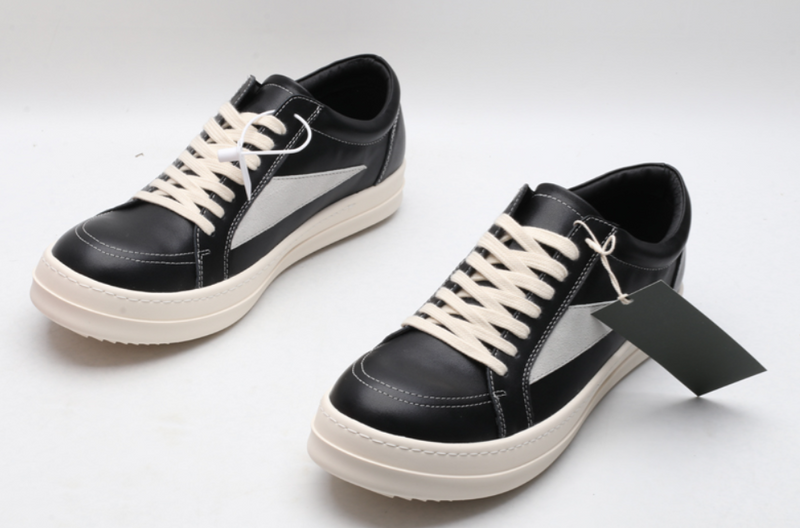 Minimal Leather Low-Top Sneakers