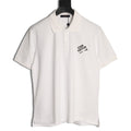 Louis Vuitton 25SS Letter-Detail Short-Sleeve Polo - White